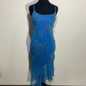City triangles dress blue - size 7